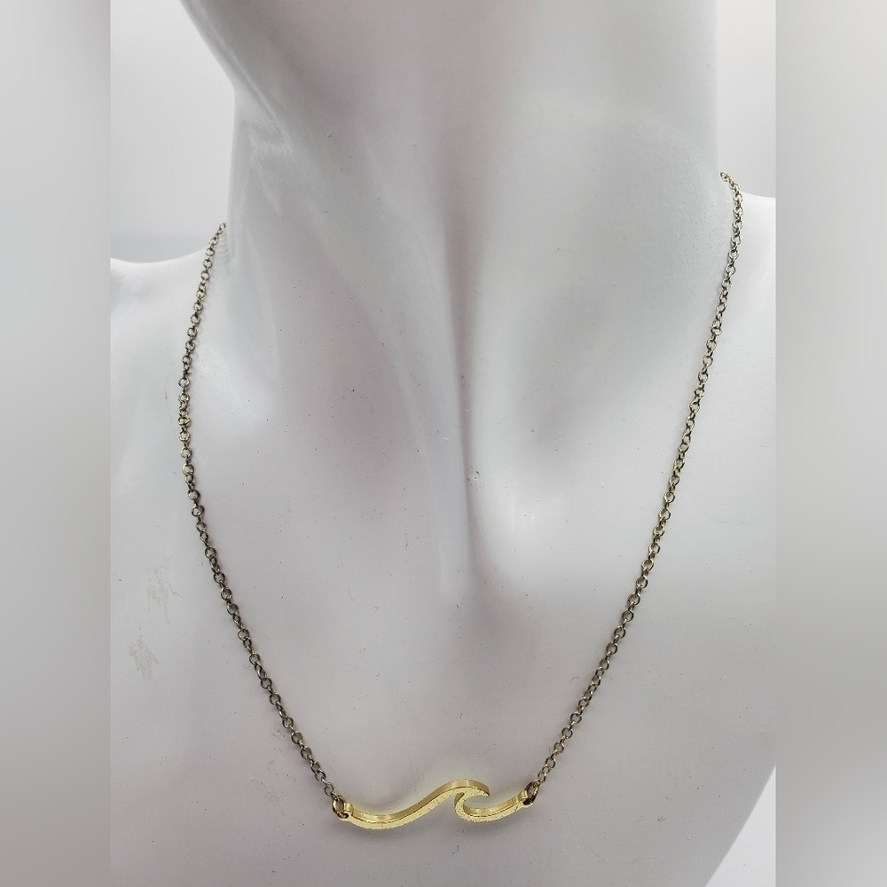 Crashing wave surf babe necklace‎ N2305